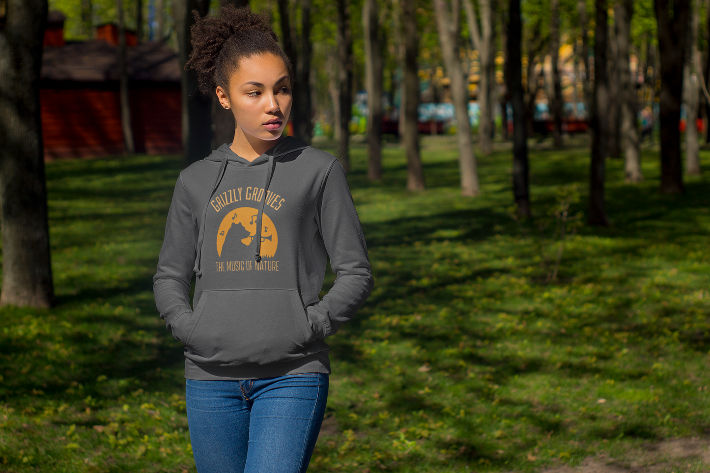 Grizzly Grooves Unisex Hoodie