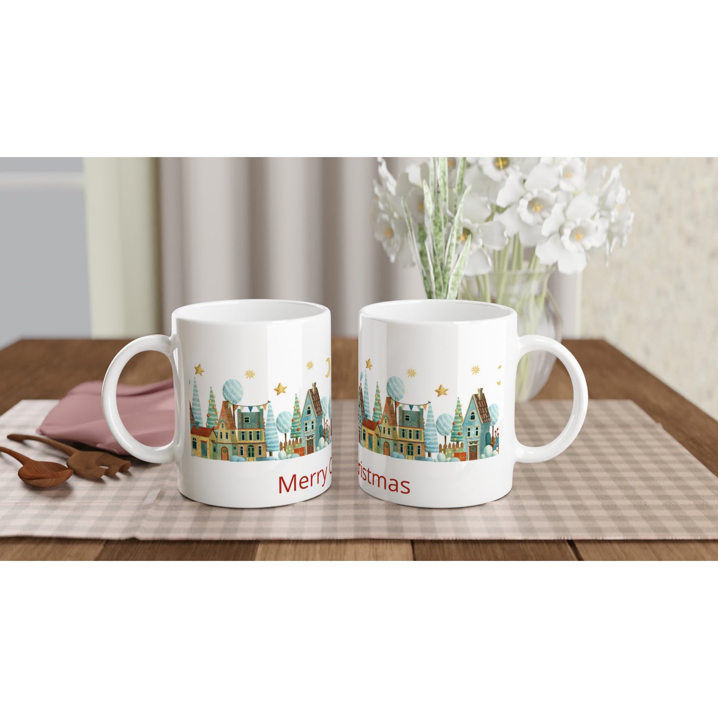 Christmas Town Mug