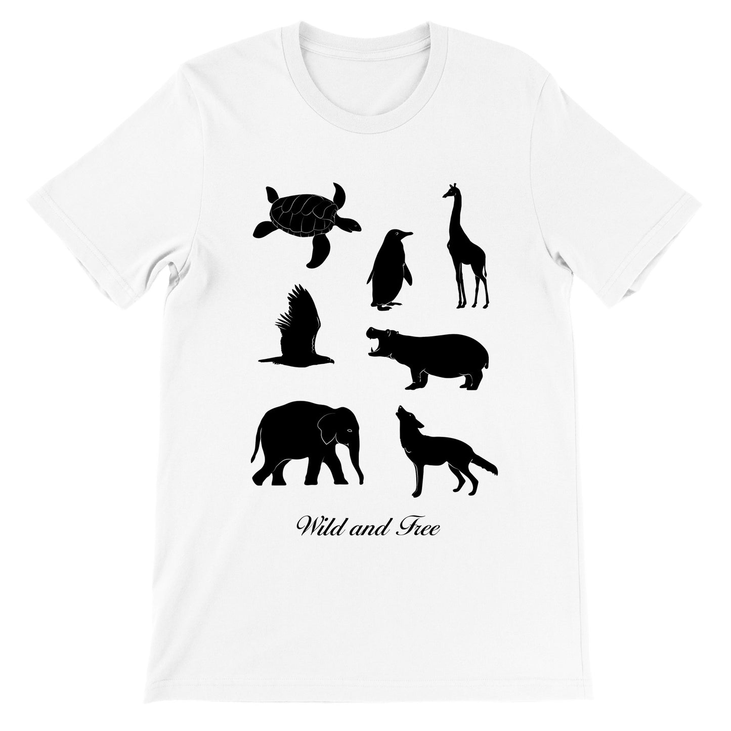 Wild and Free  Crewneck T-shirt