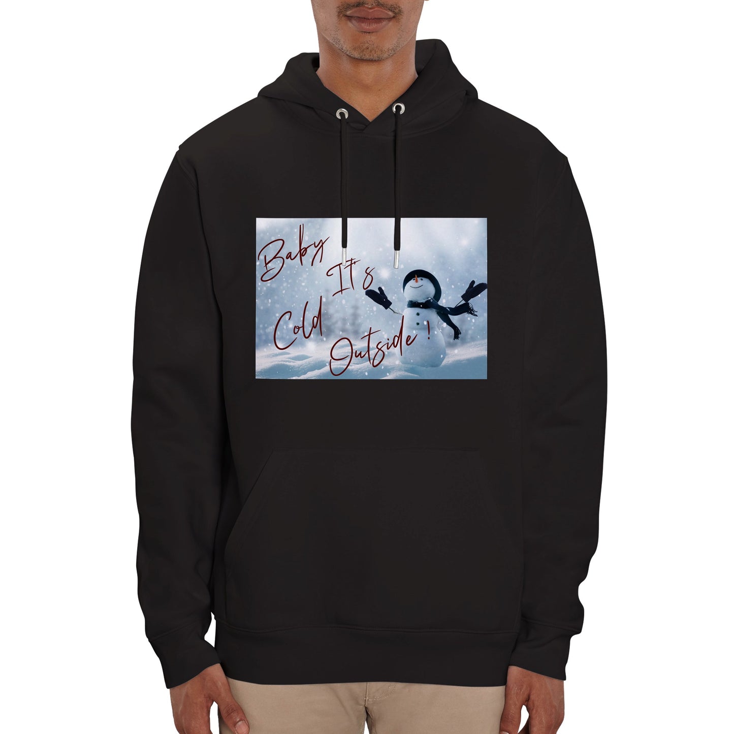 Baby It's Cold Outside Organic Pullover Hoodie