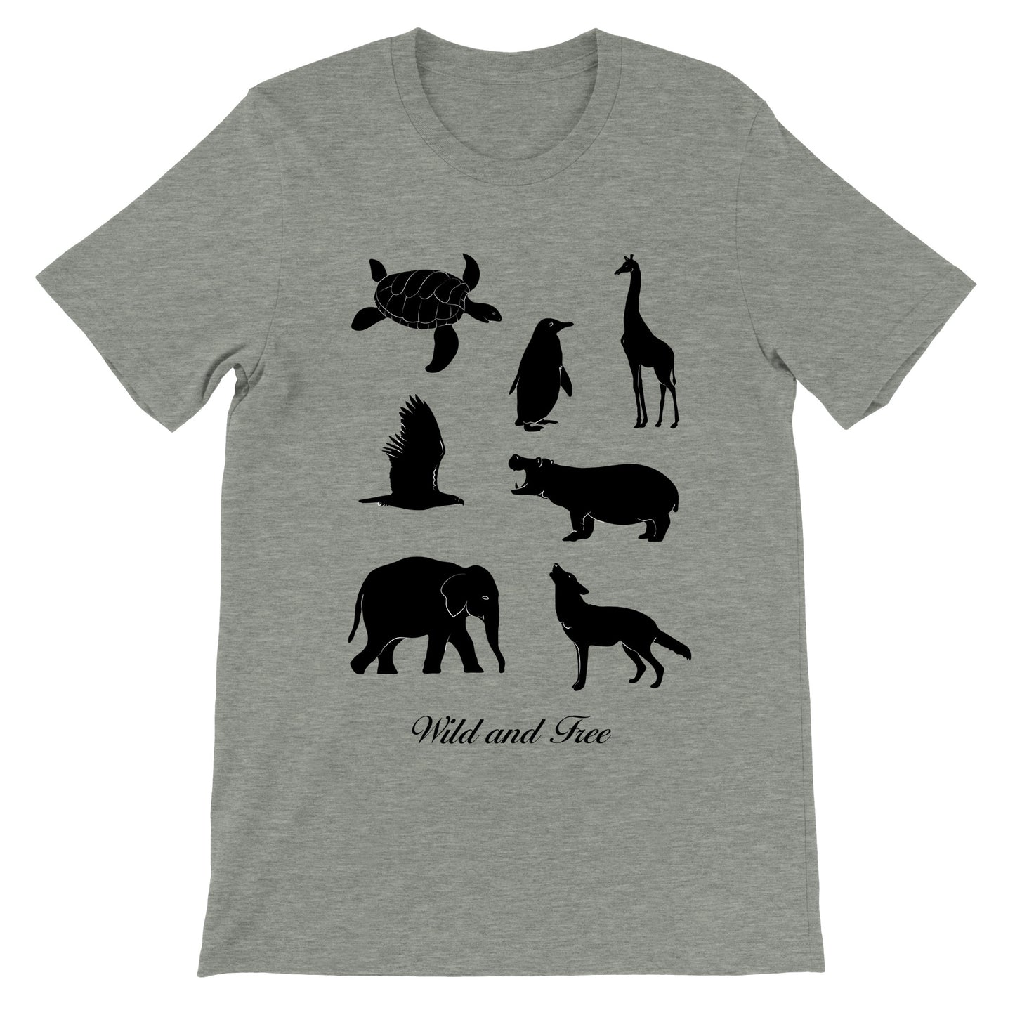 Wild and Free  Crewneck T-shirt