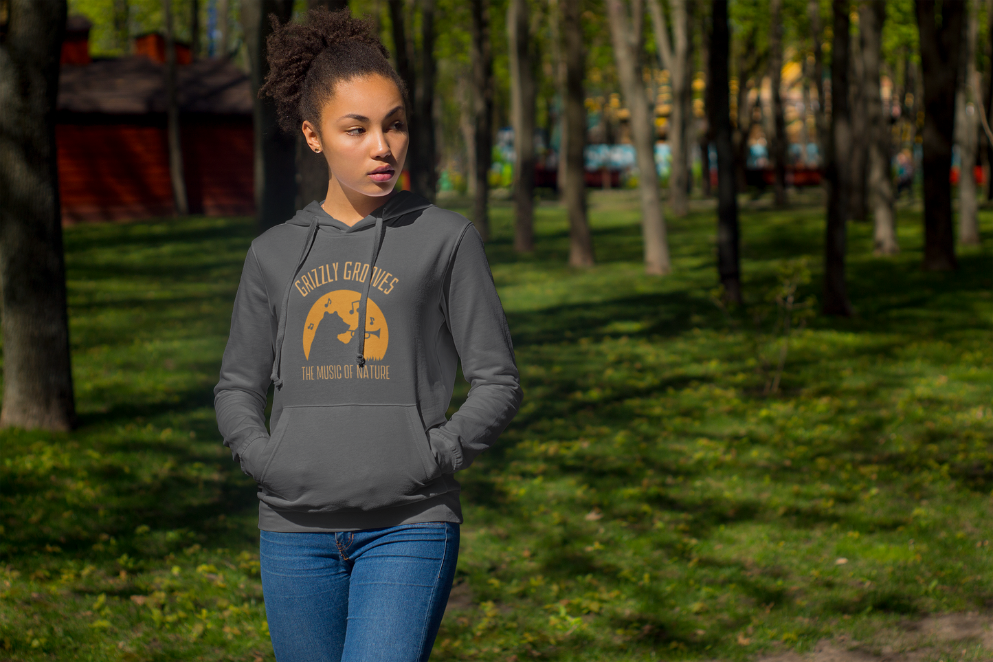 Grizzly Grooves  Unisex Hoodie